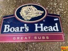 Boar's Head Great Subs Advertising Sign