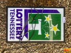 Tennessee Lottery Light Up Sign