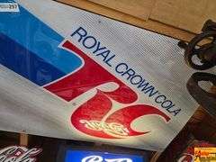 Royal Crown Cola Metal Sign