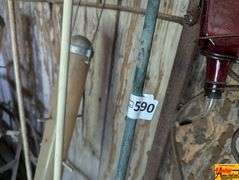 Wrought Iron Prospect Sign & Garden Decor