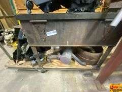 Engine on Cart with Additional Parts