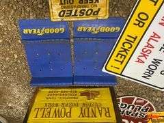 Advertising Signs & Goodyear Mud Flaps