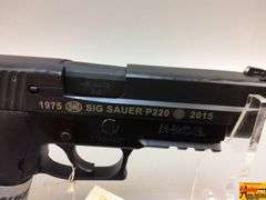 Sig Sauer P220, 45cal, 37B019867