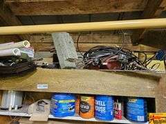 Collection of Maxwell House Coffee Tins and Various Items