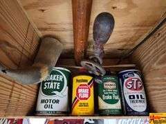 Group of Assorted Hand Tools, Oil Cans and Collectibles