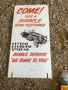 Crystal Polishing Systems Mobile Service Advertising Sign