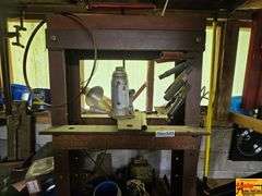 Hydraulic Shop Press with Jack