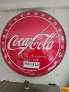 Coca-Cola 100th Anniversary Thermometer, 1886-1986