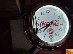Group of Advertising Clocks