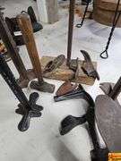 Collection of Shoemaking Tools and Shoe Forms