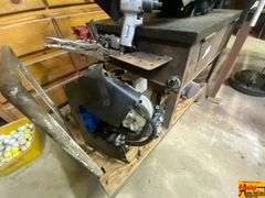 Engine on Cart with Additional Parts