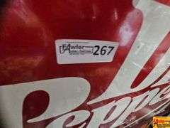 Dr Pepper Metal Advertising Sign
