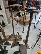 Collection of Shoemaking Tools and Shoe Forms