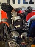 Mixed Lot of Golf Clubs in Bags - Ben Hogan, Concept, and More