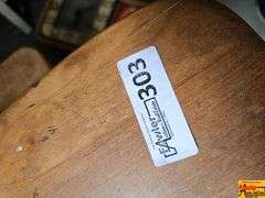Wooden School Desk Chair