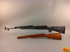 SKS Sporter, 7.62, 20002310, No Trigger or Firing Mech. with Matching Wood Stock