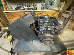 Engine on Cart with Additional Parts