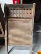 Pair of Vintage Washboard Laundry Items
