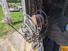 Hose Reel Cart with Hose