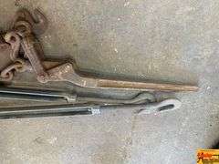 Chain Come Alongs and Turnbuckles