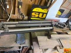 Workbench with Table Saw and Tools