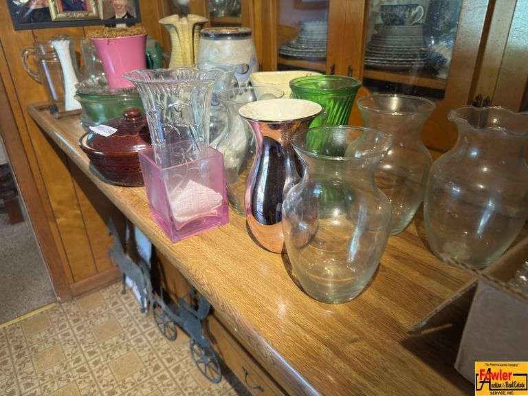 Pitcher, Vases & More