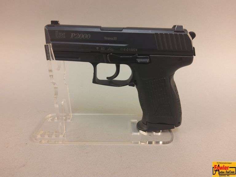 H&K P2000, 9mm; 116-019924