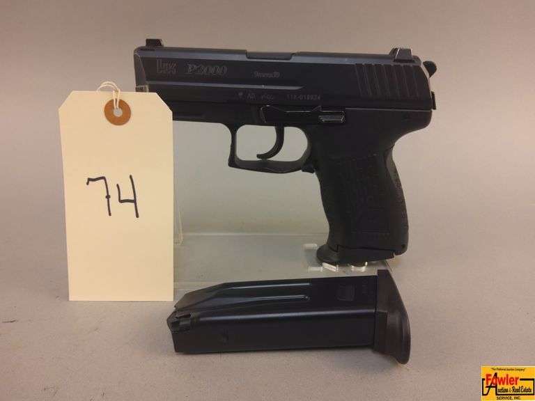 H&K P2000, 9mm; 116-019924