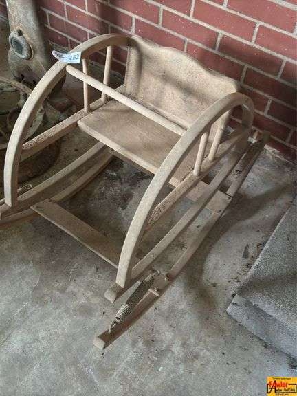Vintage Teeter Tot Rocking Chair