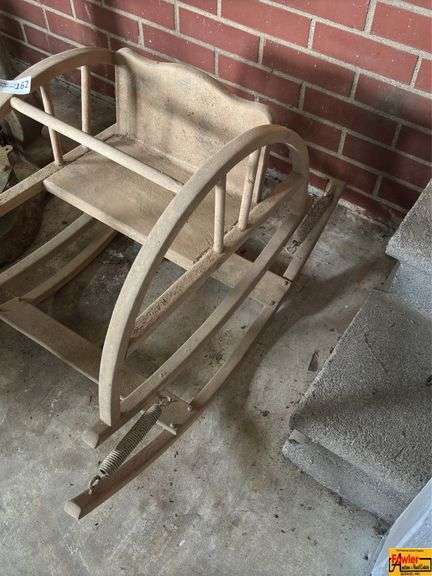 Vintage Teeter Tot Rocking Chair