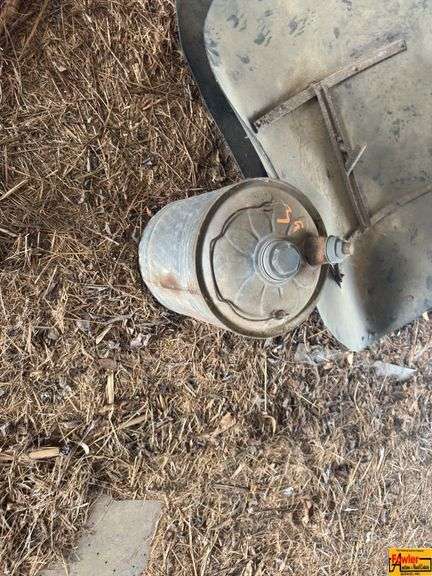 Gasoline Can & (2) Covers For Mineral Feeders