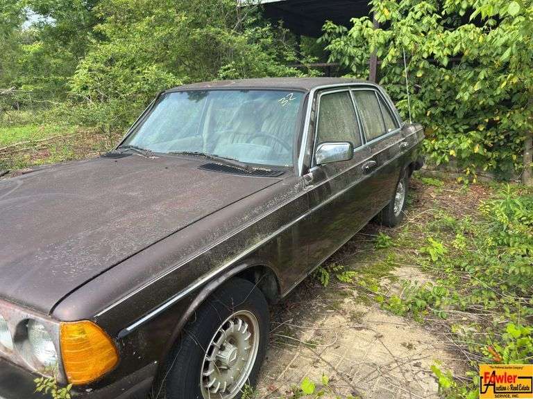 1983 Mercedes Benz 123D; VIN WDBAB33A0CA001525; Bill Of Sale Only