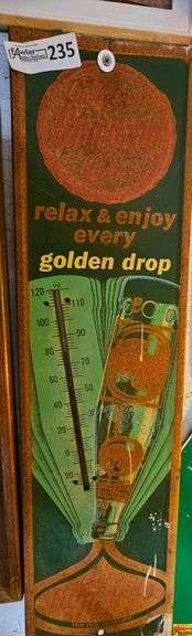 Sundrop Soda & AT&T Thermometer Advertising Signs