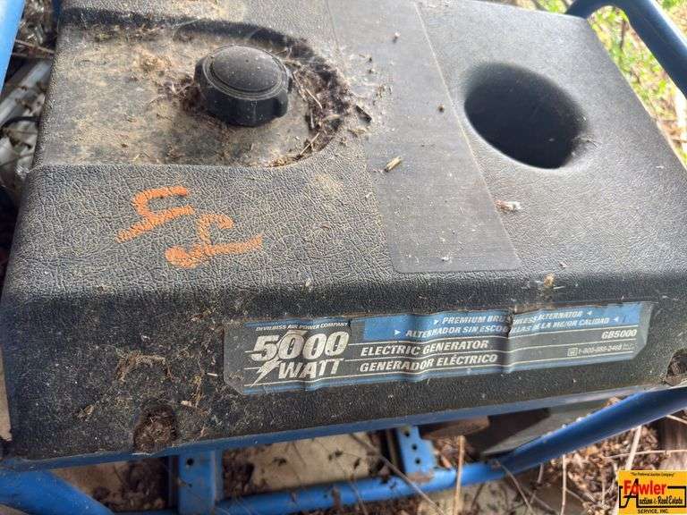 5000 Watt Electric Generator