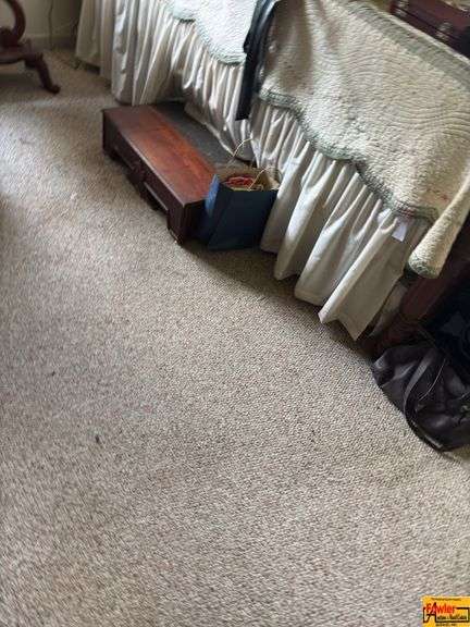 Bed, Contents on top not included