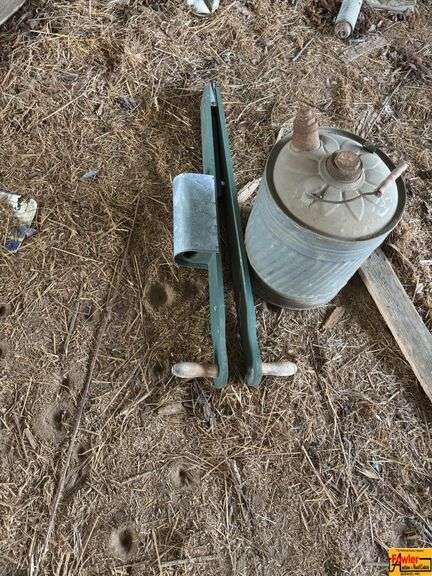 Gasoline Can Vintage Seed Planter