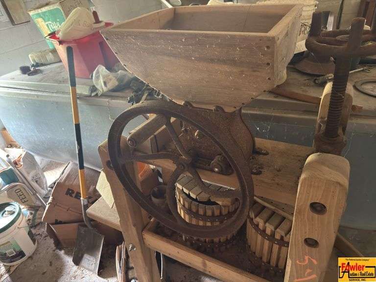 Vintage Apple Cider Press