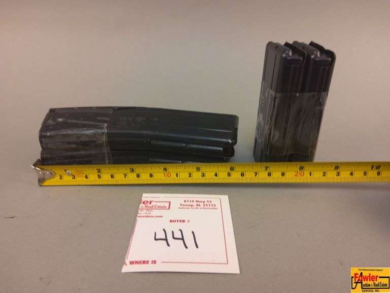 3 Magazines for .30 Carbine Ammo
