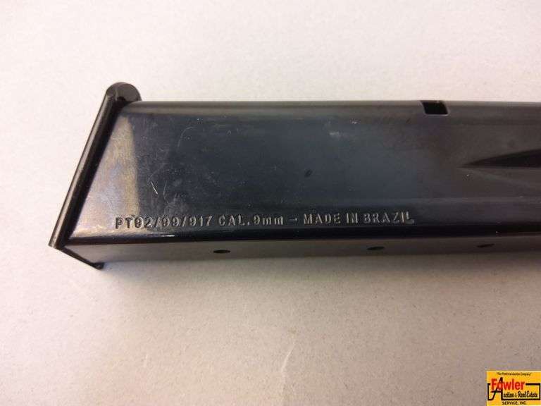 3 Taurus PT 92, 9mm magazines
