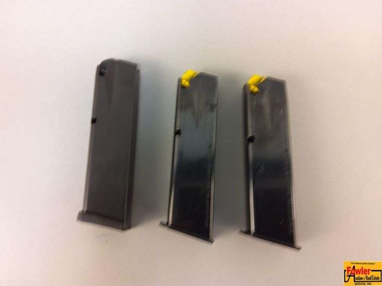 3 Taurus PT 92, 9mm magazines