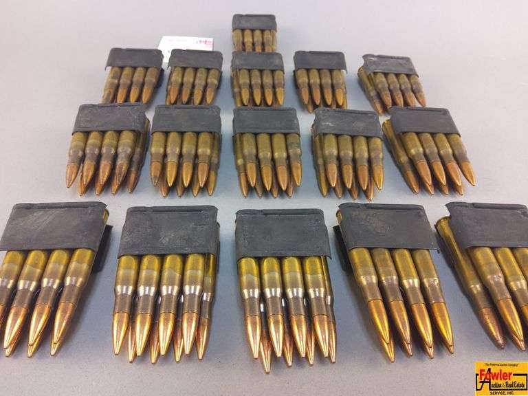 16 Clips of .30 Cal Ammo