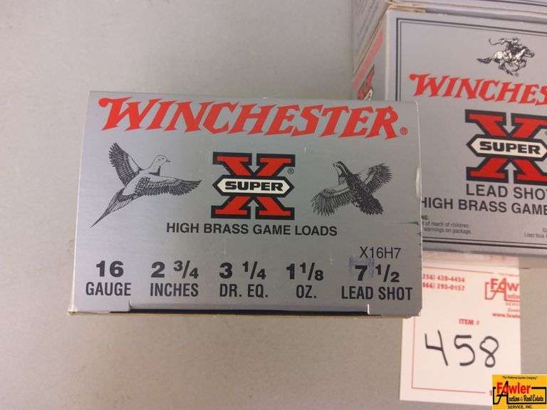5 Boxes of 16 ga. Shotgun Shells 2 3/4"