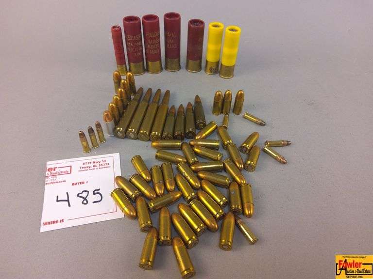 Loose 9mm Luger, Shotgun Shells, 270 Win & .22 Ammo