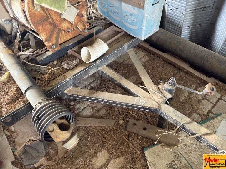 Trailer With generator , Auger & Miscellaneous