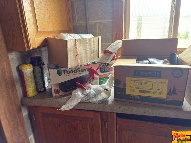 Assorted Items on Counter