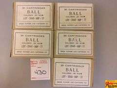 5 Boxes of .30 Cal Ball Ammo