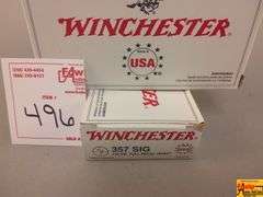 (2) Boxes Of Winchester 357 Sig Ammo
