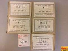 5 Boxes of .30 Cal Ball Ammo
