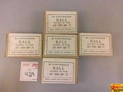 5 Boxes of .30 Cal Ball Ammo
