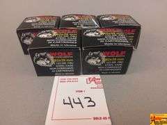5 Boxes 7.62 Wolf Ammo